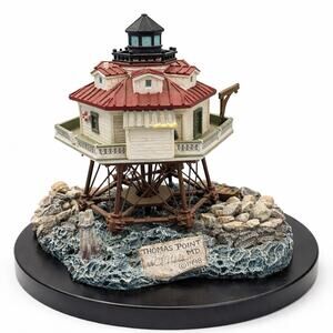 Harbour Lights Thomas Point MD #421 Signature Series Lighthouse w/ Box
